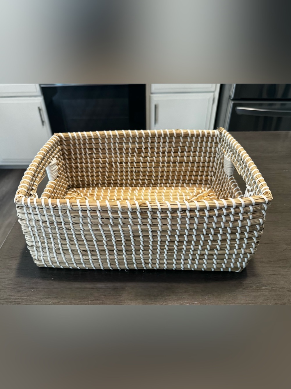Woven Rectangular Basket